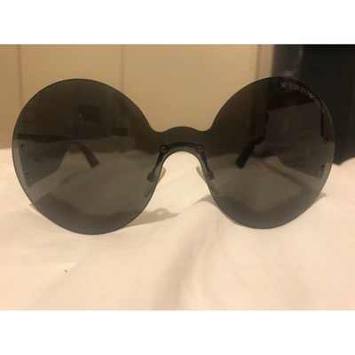 Pre-owned Emporio Armani Black Sunglasses