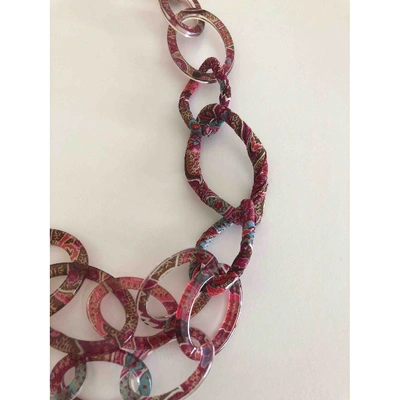 Pre-owned Etro Multicolour Cloth Necklace