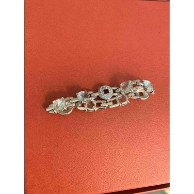 Pre-owned Swarovski Silver Metal Bracelet