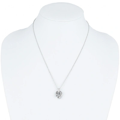 Pre-owned Carrera Y Carrera Silver White Gold Necklace