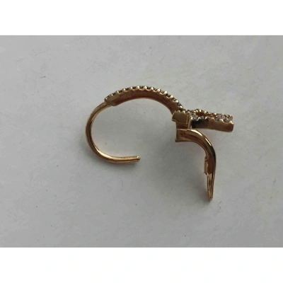 Pre-owned Nonnative Yellow Gold Earrings