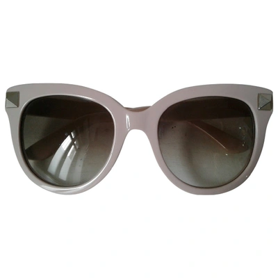 Pre-owned Valentino Pink Sunglasses