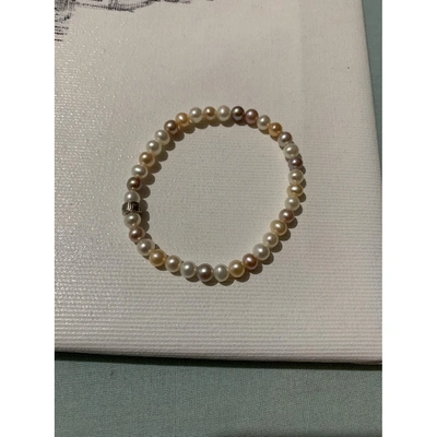 Pre-owned Mimi Milano Multicolour Pearls Bracelet