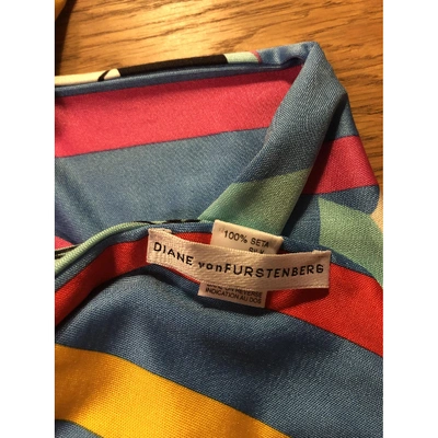 Pre-owned Diane Von Furstenberg Multicolour Silk Scarves