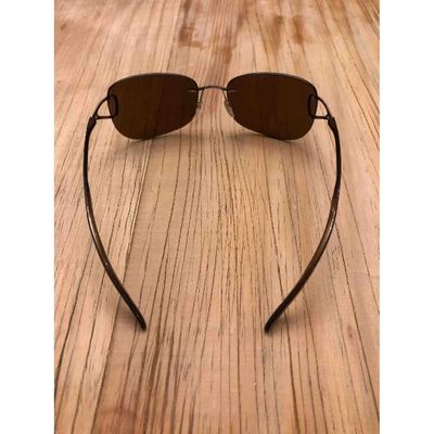 Pre-owned Silhouette Brown Sunglasses