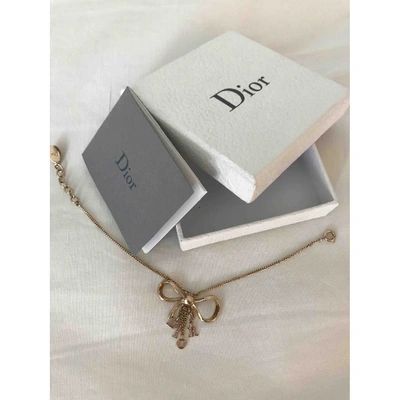 Pre-owned Dior Gold Metal Bracelet