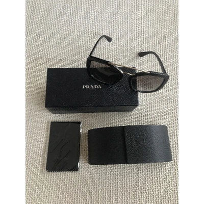 Pre-owned Prada Black Sunglasses