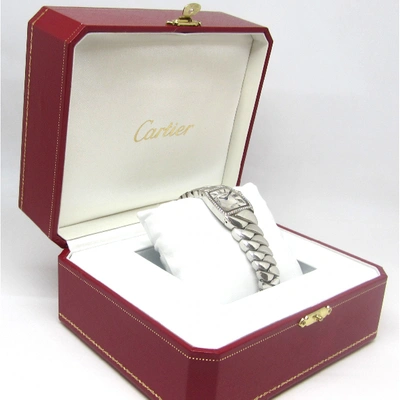 Pre-owned Cartier Dona White Gold Watch