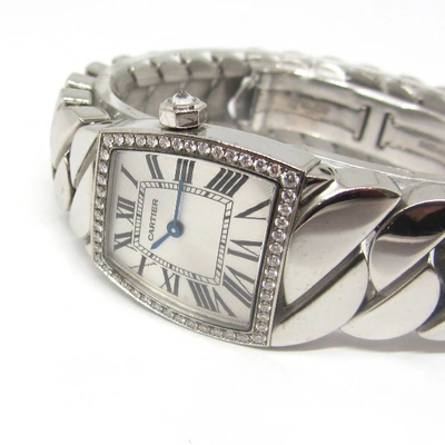 Pre-owned Cartier Dona White Gold Watch