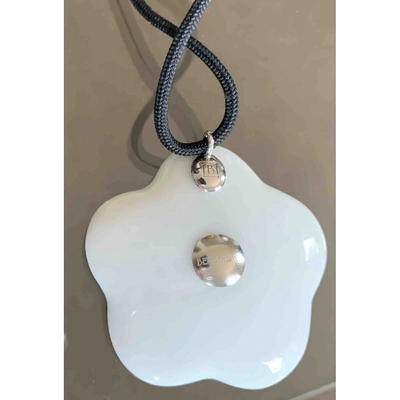 Pre-owned Bernardaud Necklace In White
