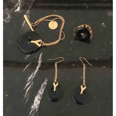 Pre-owned Saint Laurent Gold Metal Jewellery Set