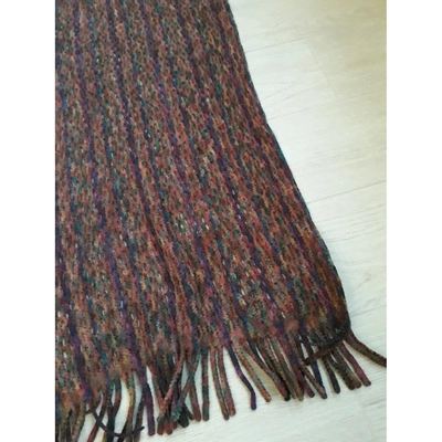 Pre-owned Missoni Wool Scarf In Multicolour