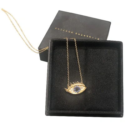 Pre-owned Delfina Delettrez Anatomik Gold Yellow Gold Necklace