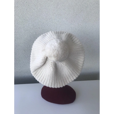Pre-owned Pringle Of Scotland Wool Hat
