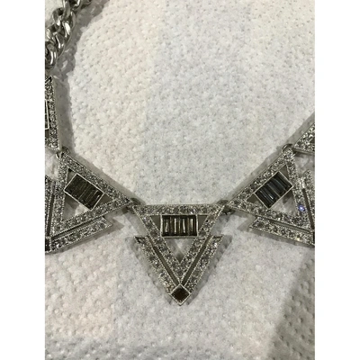 Pre-owned Lulu Frost Necklace In Silver
