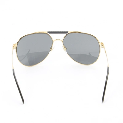 Pre-owned Versace Gold Metal Sunglasses