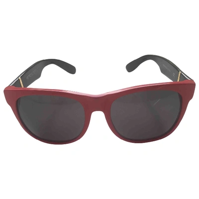 Pre-owned Retrosuperfuture Red Sunglasses