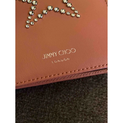 Pre-owned Jimmy Choo Leather Purse In Pink
