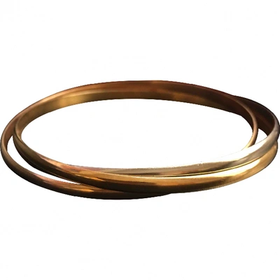 Pre-owned Cartier Trinity Yellow Gold Bracelet In Other