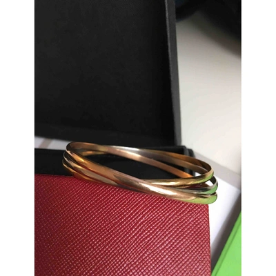 Pre-owned Cartier Trinity Yellow Gold Bracelet In Other