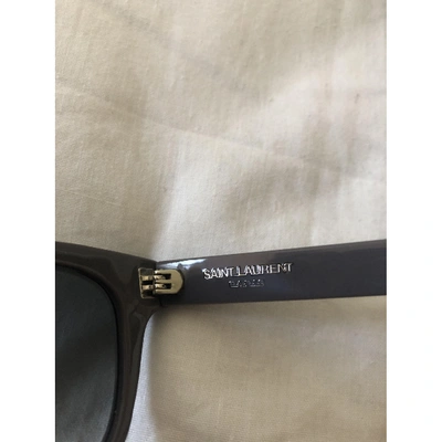 Pre-owned Saint Laurent Grey Sunglasses