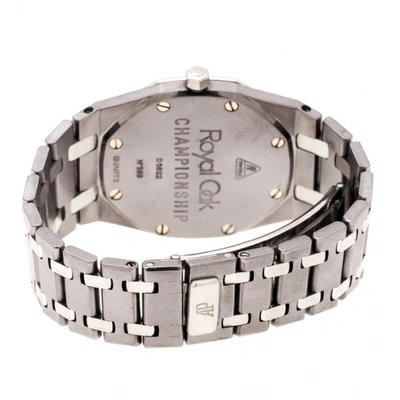 Pre-owned Audemars Piguet Royal Oak Lady Grey Titanium Watch