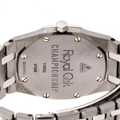 Pre-owned Audemars Piguet Royal Oak Lady Grey Titanium Watch