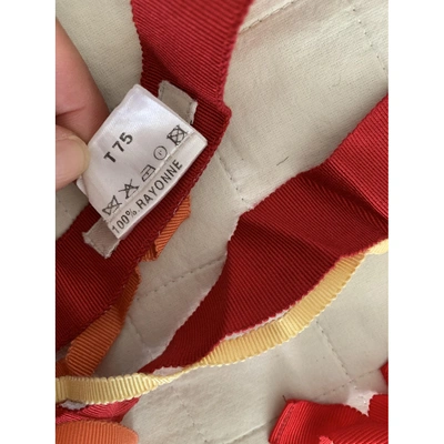 Pre-owned Chloé Cloth Belt In Red