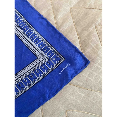 Pre-owned Chanel Silk Neckerchief In Other