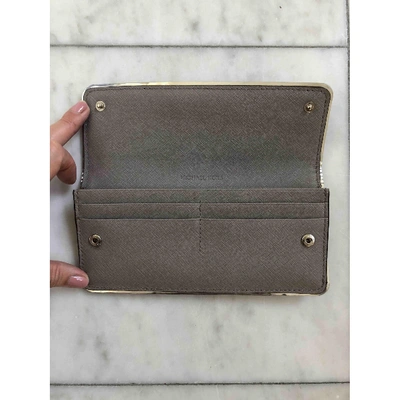 Pre-owned Michael Kors Purse In Grey