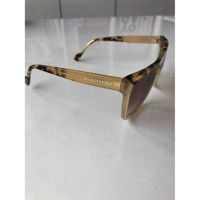 Pre-owned Wunderkind Brown Sunglasses