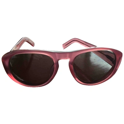 Pre-owned Dries Van Noten Pink Sunglasses