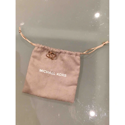 Pre-owned Michael Kors Ring In Pink