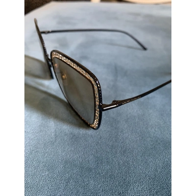 Pre-owned Dolce & Gabbana Metallic Metal Sunglasses