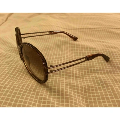 Pre-owned Hogan Brown Sunglasses