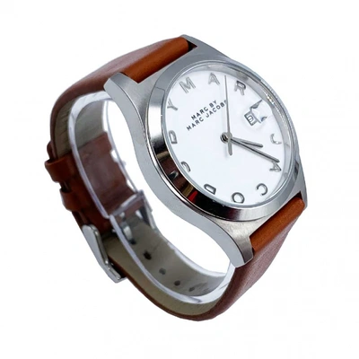 Pre-owned Marc Jacobs Brown Steel Watch