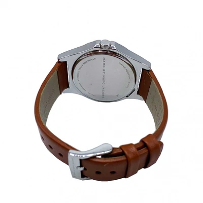 Pre-owned Marc Jacobs Brown Steel Watch