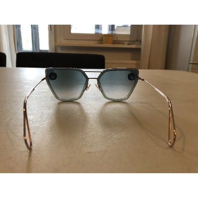 Pre-owned Christopher Kane Green Metal Sunglasses