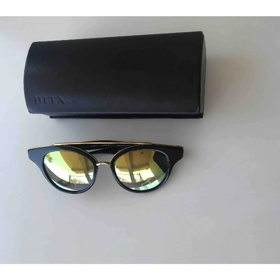 Pre-owned Dita Gold Sunglasses