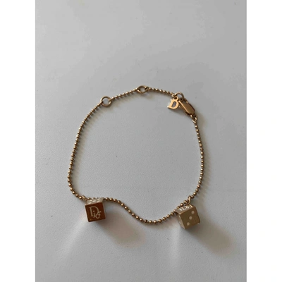 Pre-owned Dior Gold Metal Bracelet