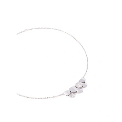 Pre-owned Fred Une Ã®le D'or White Gold Necklace In Silver