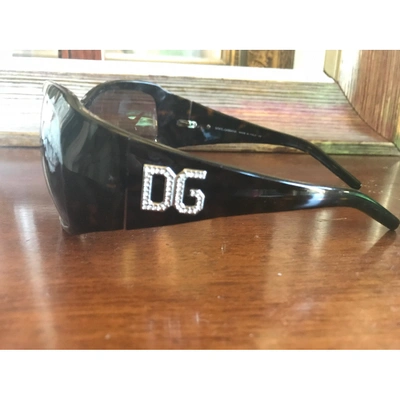 Pre-owned Dolce & Gabbana Brown Sunglasses