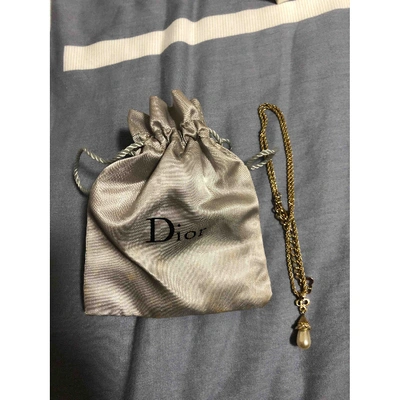 Pre-owned Dior Necklace In Gold