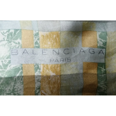 Pre-owned Balenciaga Scarf