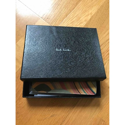 Pre-owned Paul Smith Leather Purse In Multicolour