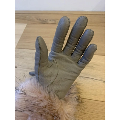 Pre-owned Ted Baker Leather Gloves