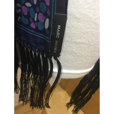 Pre-owned Marc Jacobs Silk Scarf In Multicolour