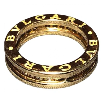 Pre-owned Bulgari B.zero1 Yellow Yellow Gold Ring