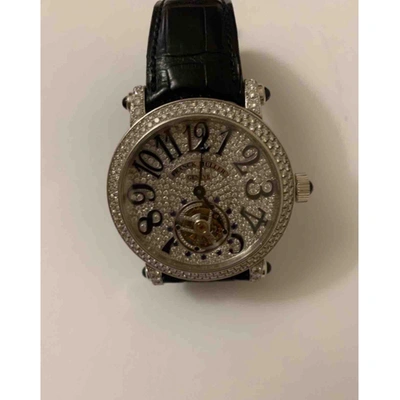 Pre-owned Franck Muller Silver White Gold Watch
