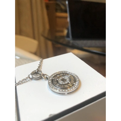 Pre-owned Bulgari Astrale Silver White Gold Necklace